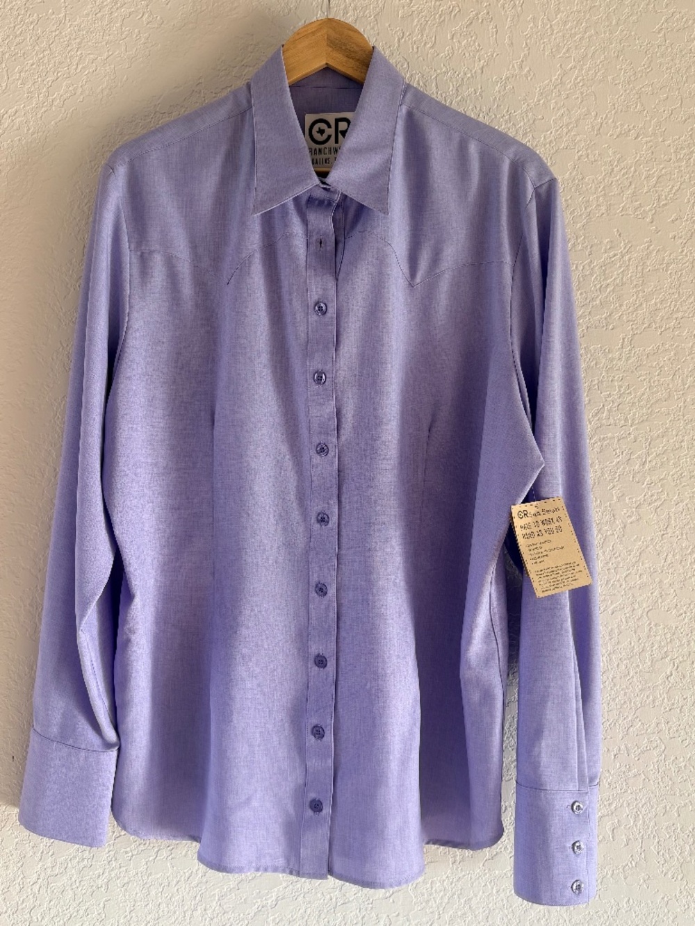 CR Ranch Wear Sun Smart Lavender Western Pro